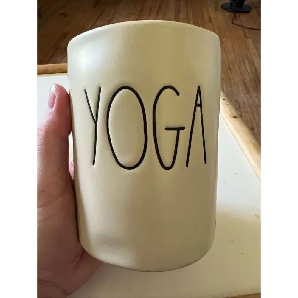 Rae Dunn YOGA candle 13.2 oz